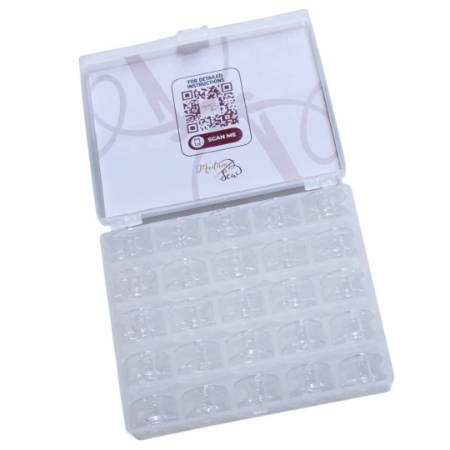 Clear Bobbins Box