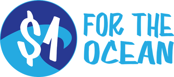 $1 for the Ocean logo
