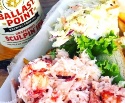best lobster roll on cape cod sesuit harbor ballast point