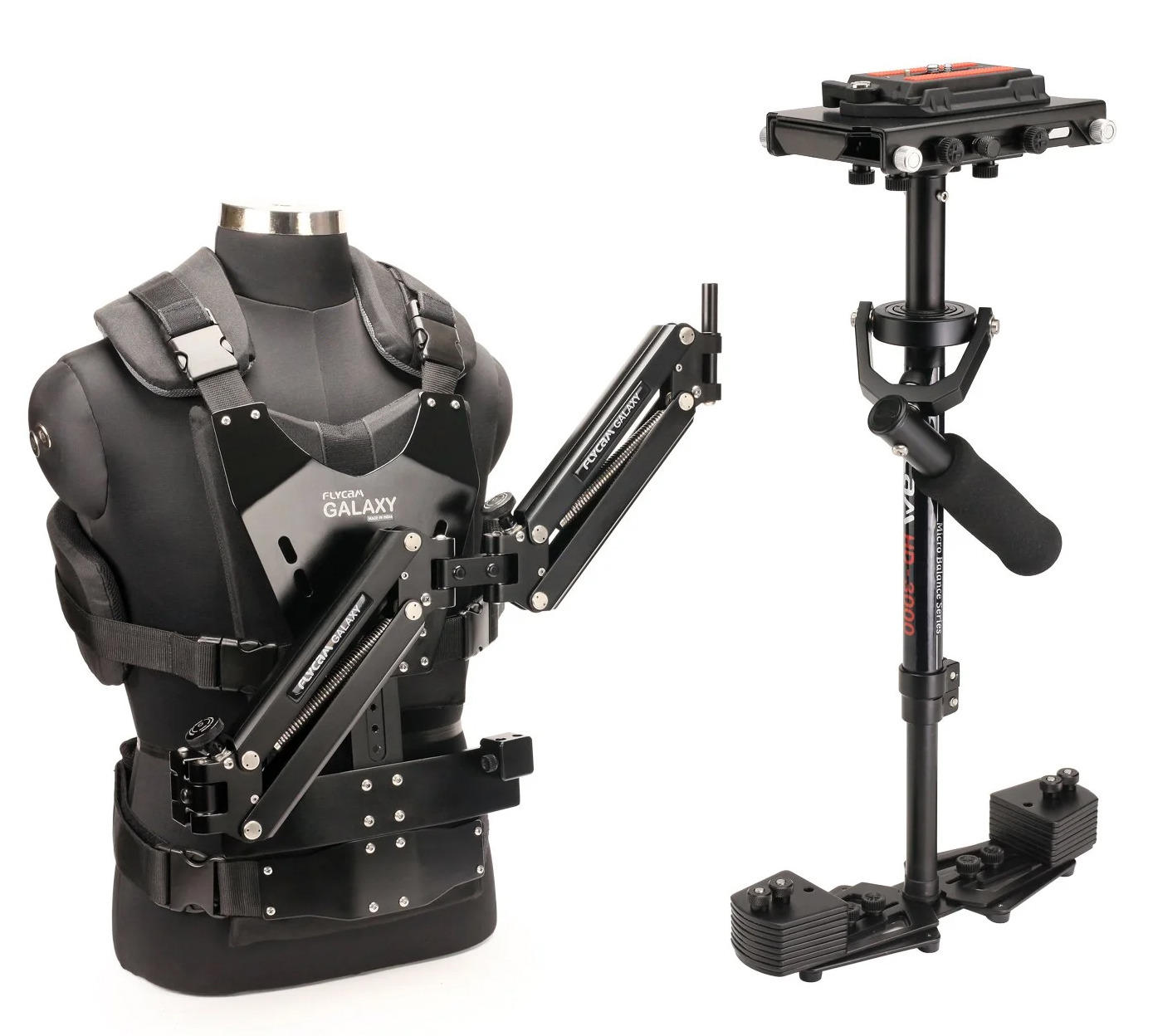 Flycam Galaxy Arm Vest with HD-3000 Camera Stabilizer System