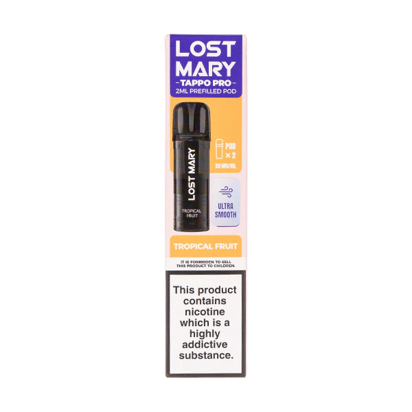 A vape product labeled 