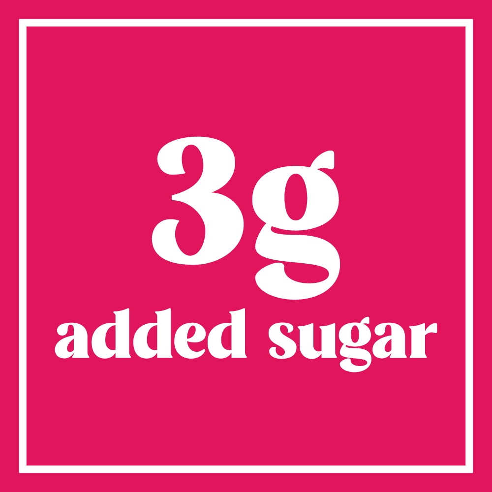 3g added sugar