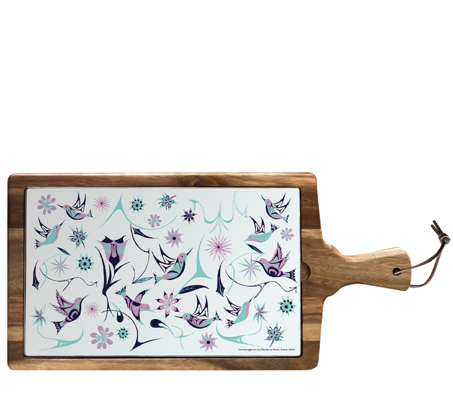 Hummingbirds — Serving Board