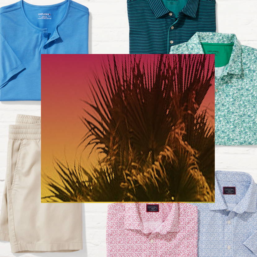 Collection of UNTUCKit button downs.
