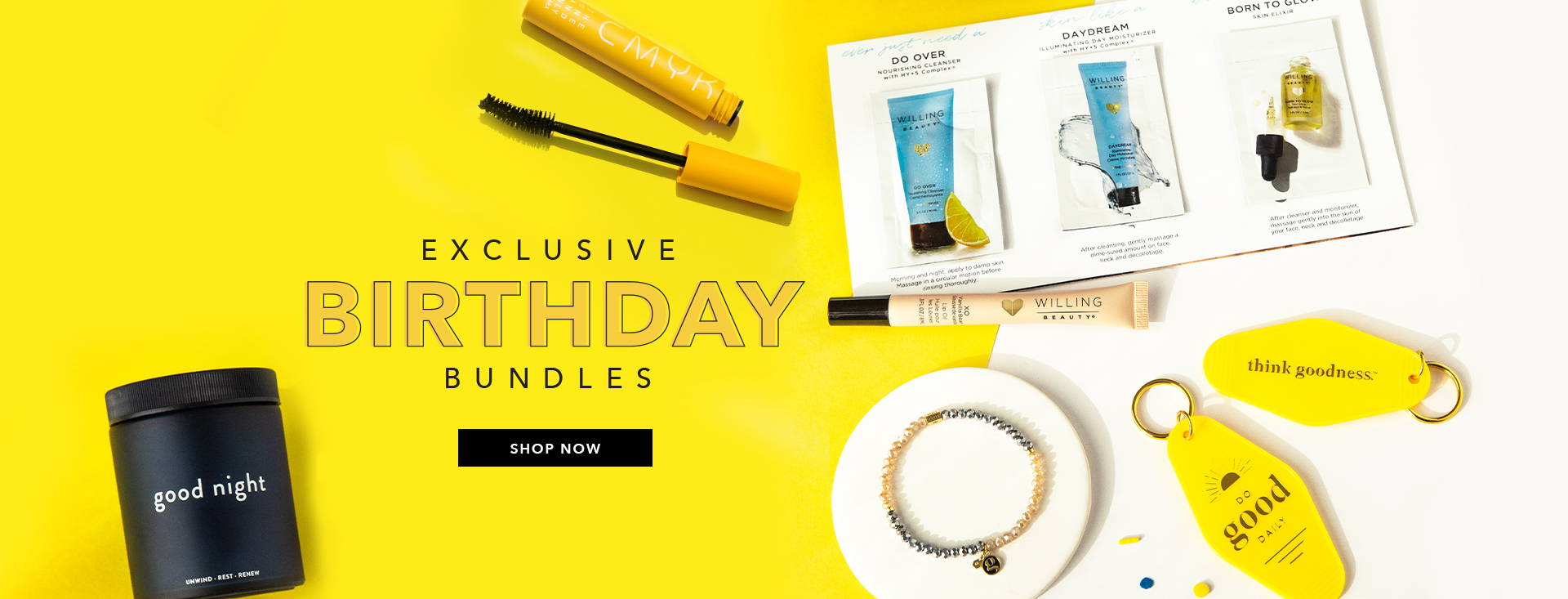 Think Goodness Birthday product Bundles