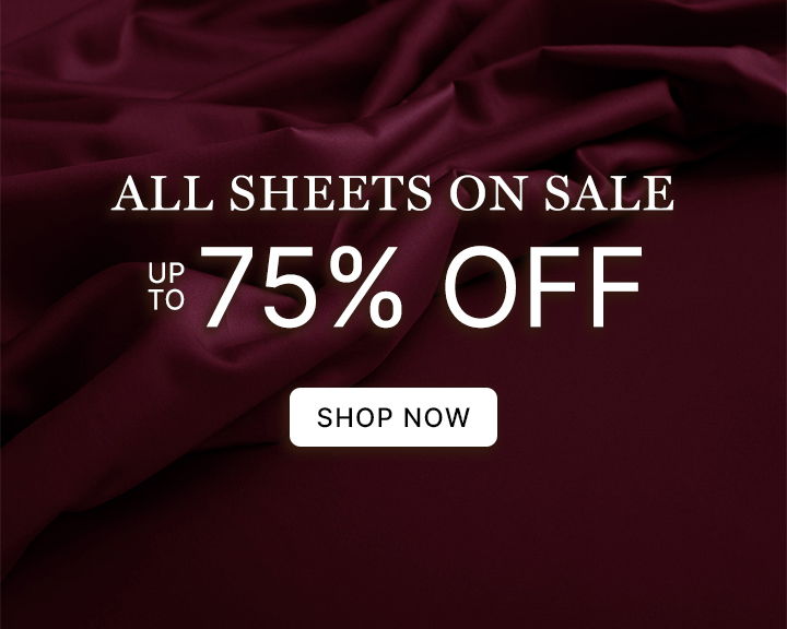 All Sheets on Sale, Up To 75% Off