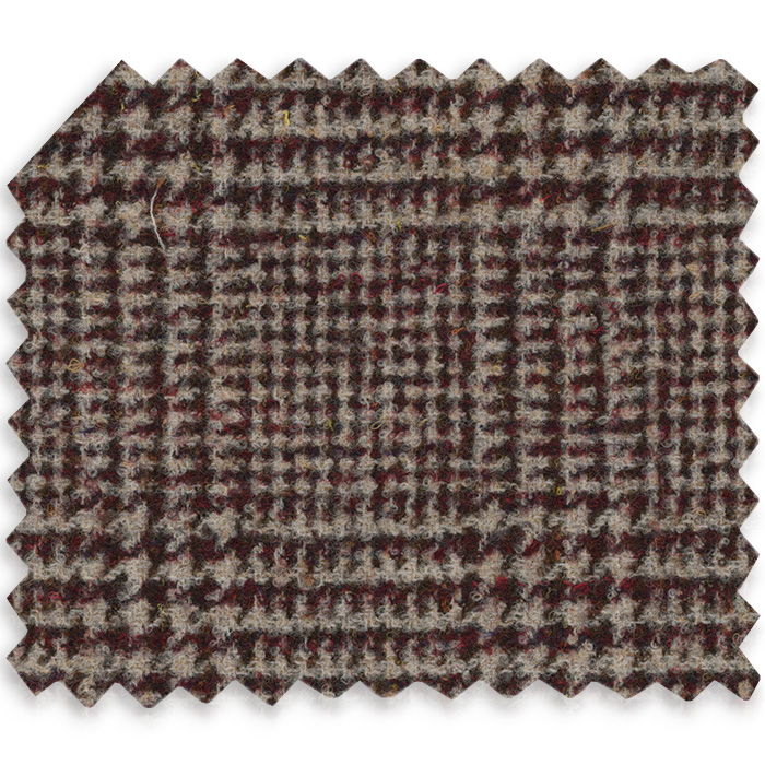 Color : brown and beige fabric