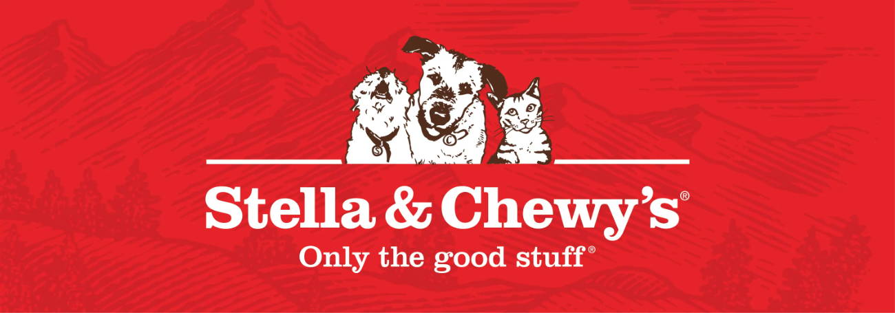 stella & chewy's pet food & treats collection banner