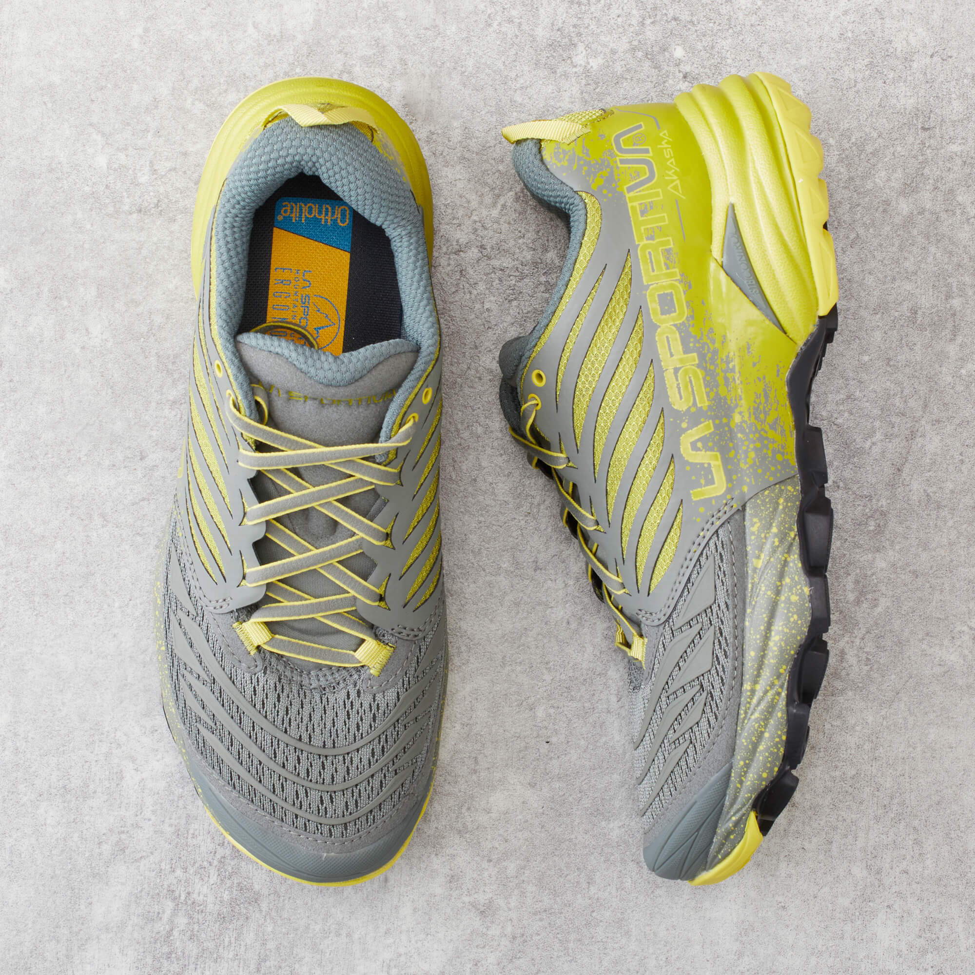 LA SPORTIVA（スポルティバ）/アカシャ/イエロー×グレー/MENS