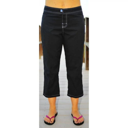 US Made Xelosette Board Swim Capris are Perfect In and Out of the water