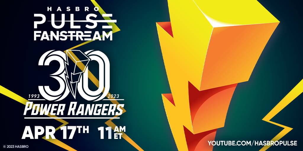 Power Rangers 30th Anniversary Fanstream – Hasbro Pulse