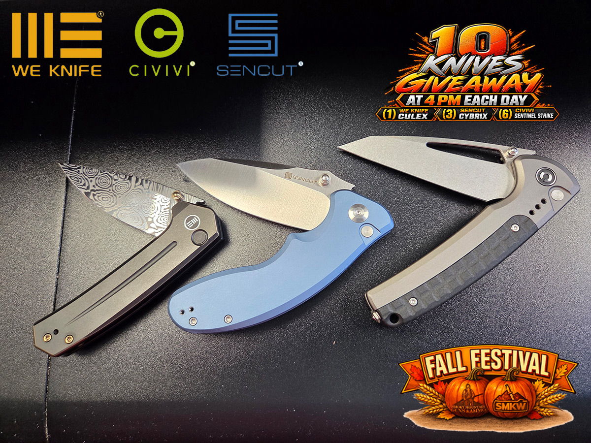 WR/CIVIVI/SENCUT Giveways at Fall Festival