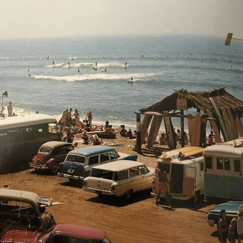 Vintage California Surf Image