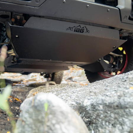 Photo of Rock Armor skid plate from IAG. 