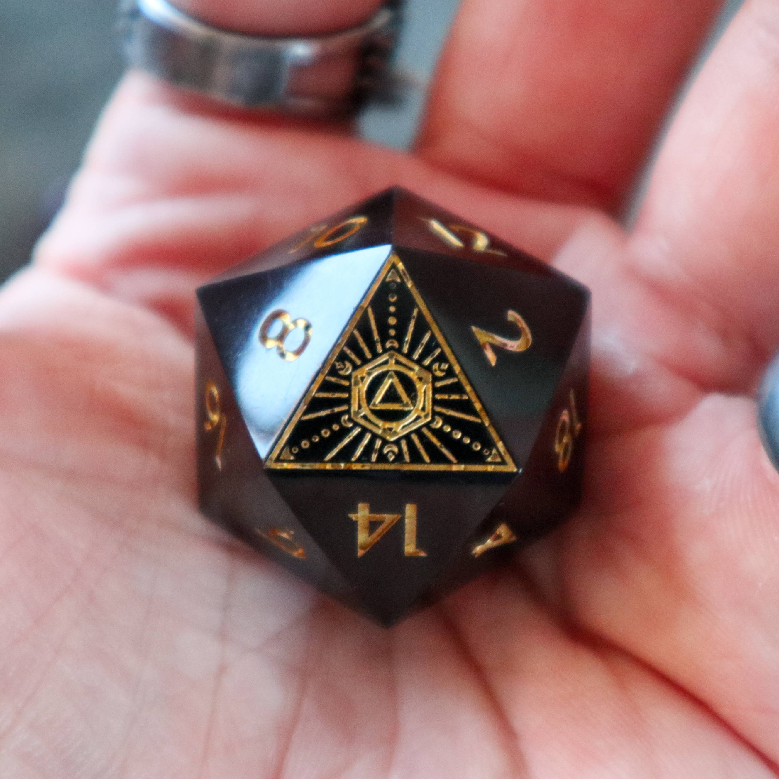 Voidheart Ascendice Close Up Photo in hand
