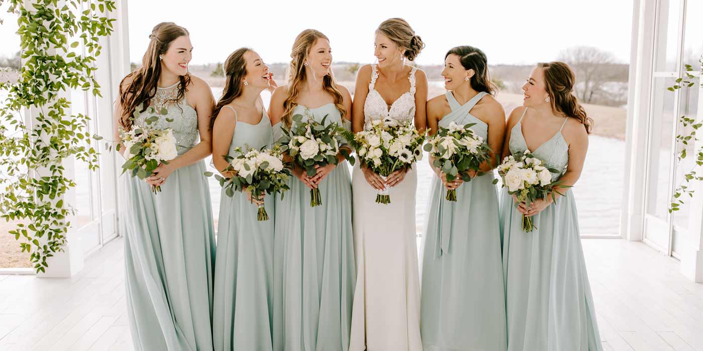 Sea Glass Bridesmaid Dresses Kennedy Blue