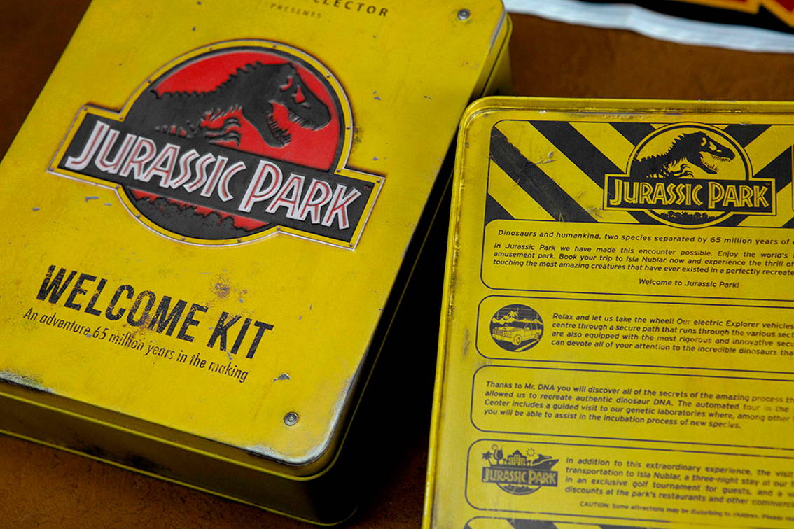 Welcome Kit Jurassic Park Doctor Collector 