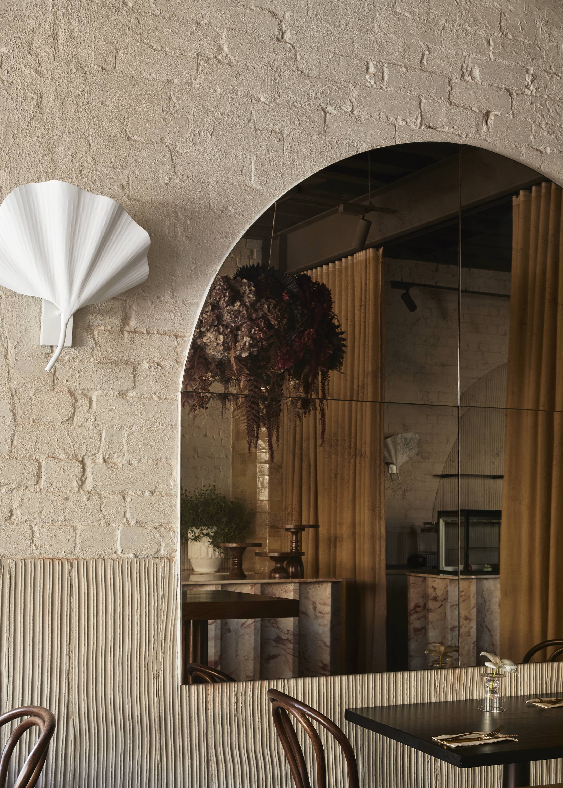 White Ginko Wall Light | Lighting Collective