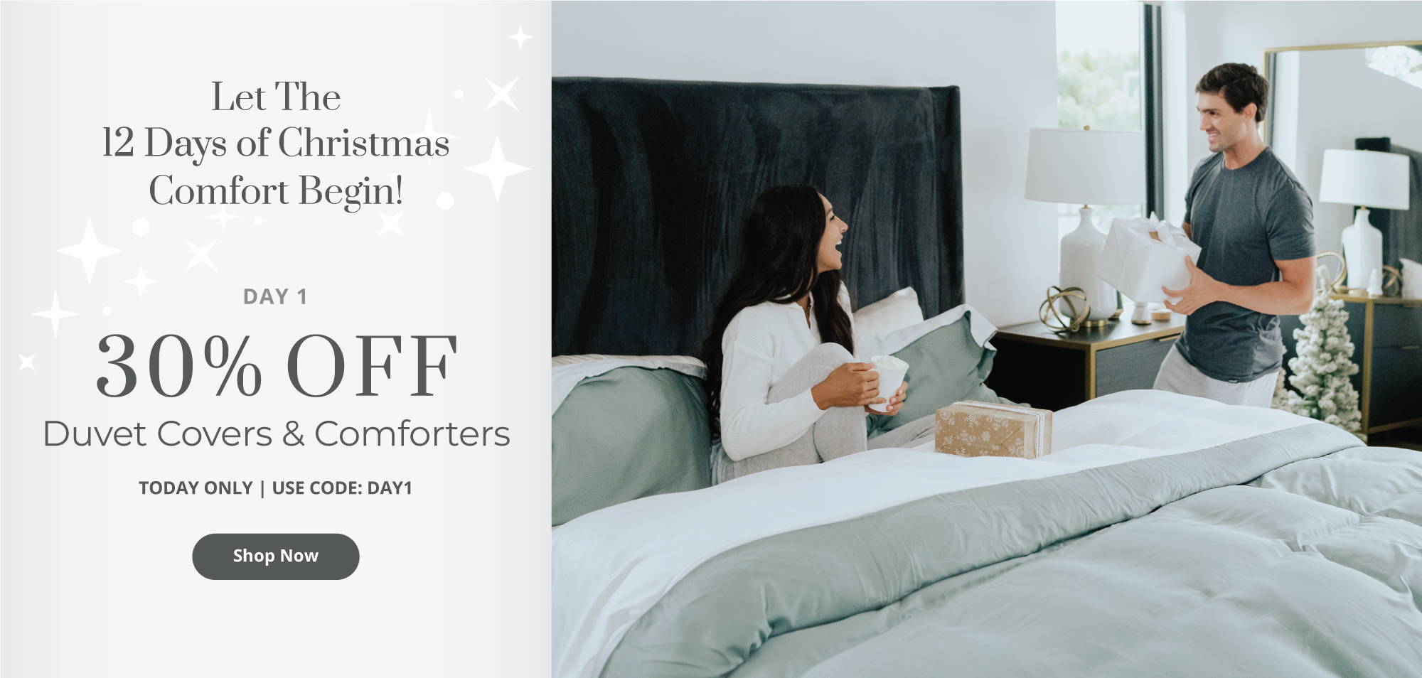 30% off duvets and comforters
