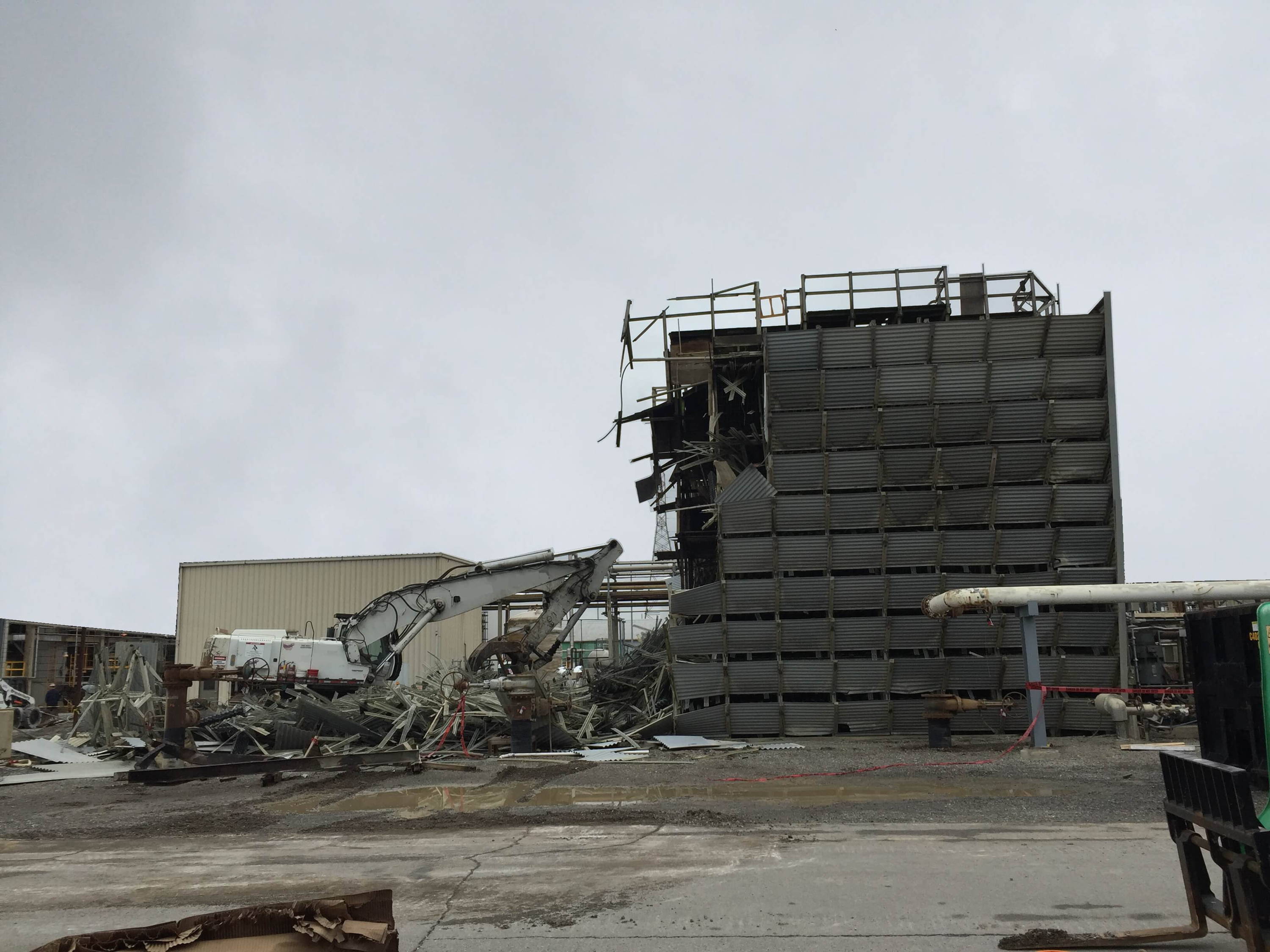 Old Cooling Tower Demolition 