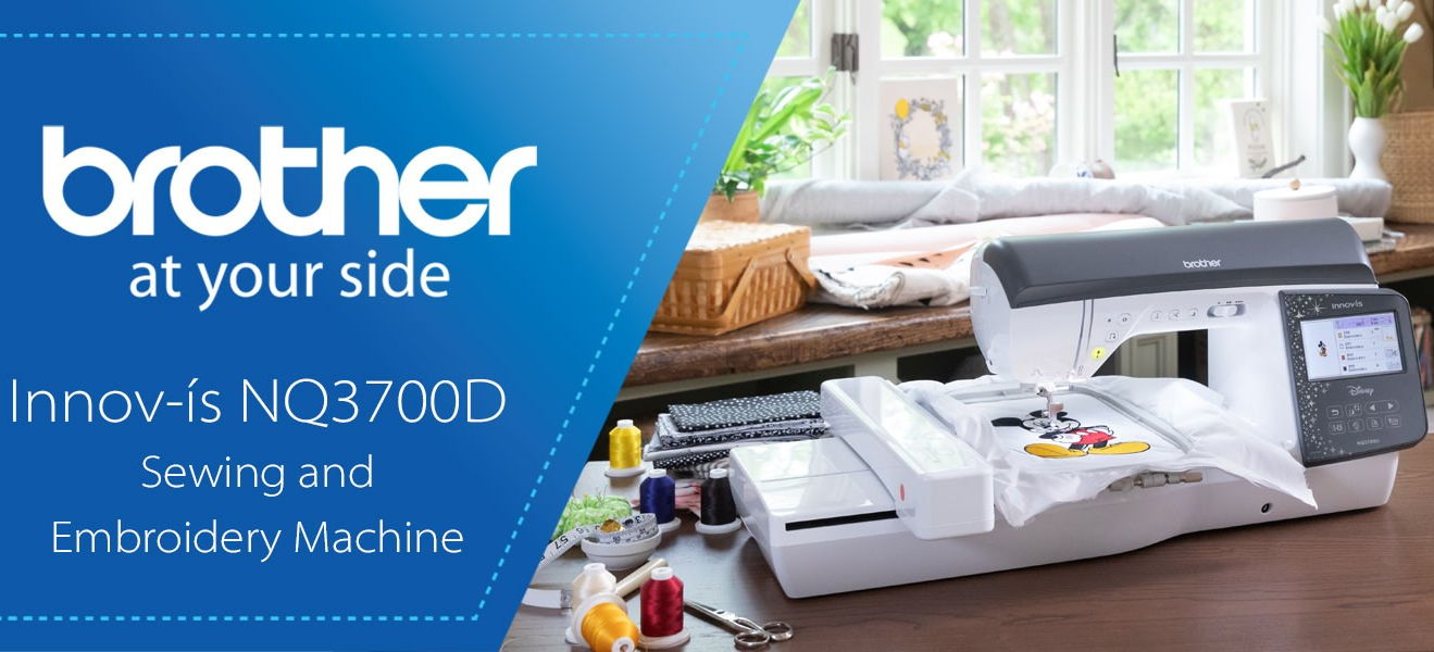 Brother NQ3700D Sewing and Embroidery Machine