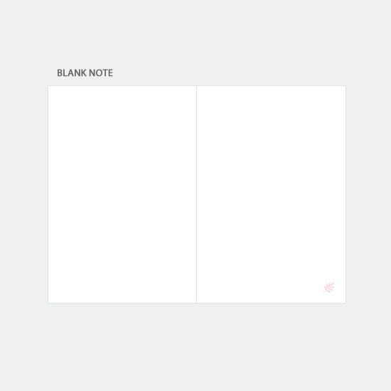 Blank note - 3AL Hello 2020 dated weekly diary planner