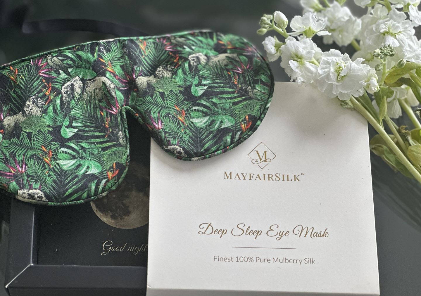 Laura H. review of Jungle Silk Sleep Mask