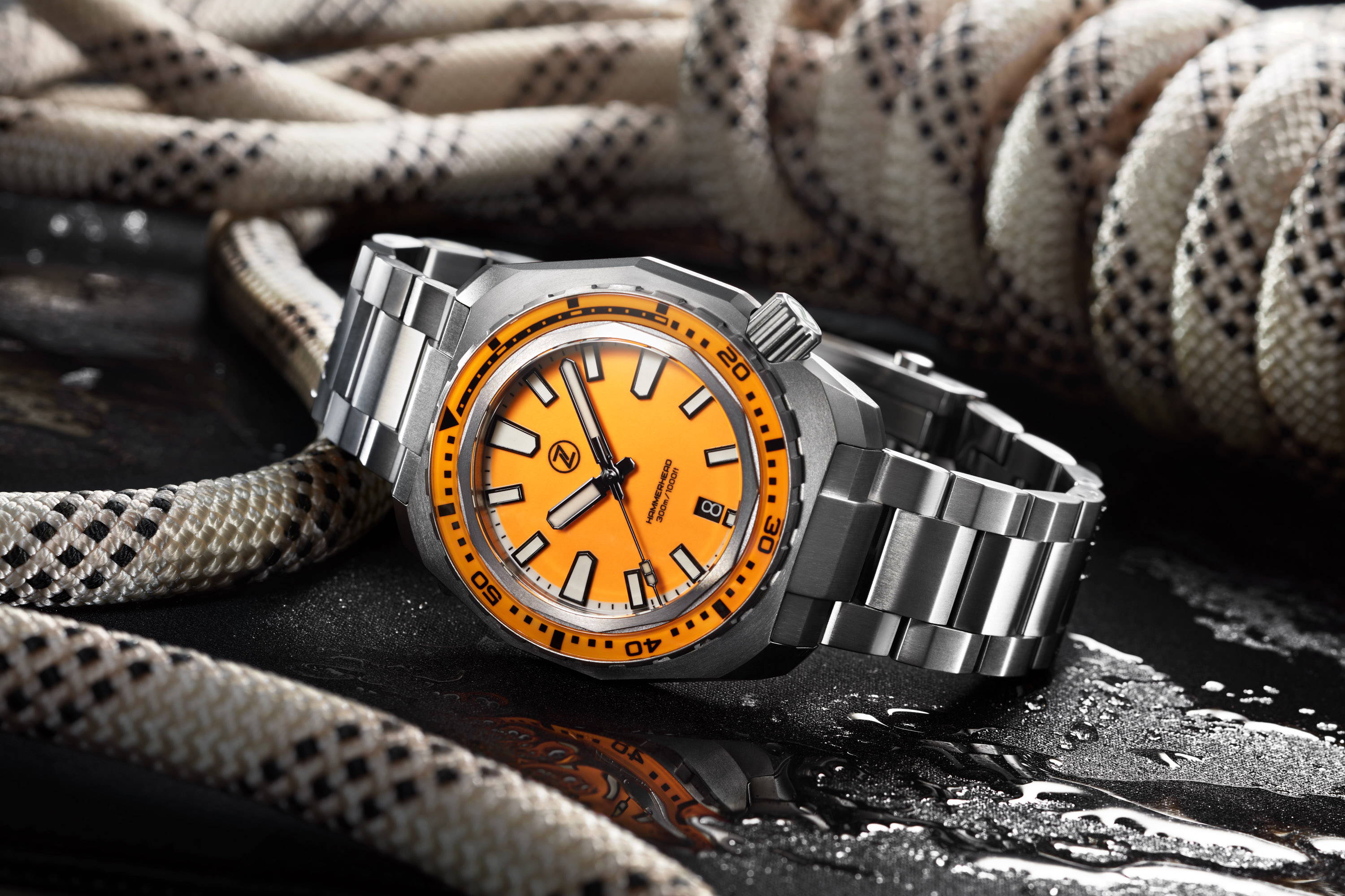 Hammerhead 44mm Diver – Zelos Watches