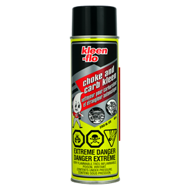 Kleen-Flo choke and carb cleaner for small engines