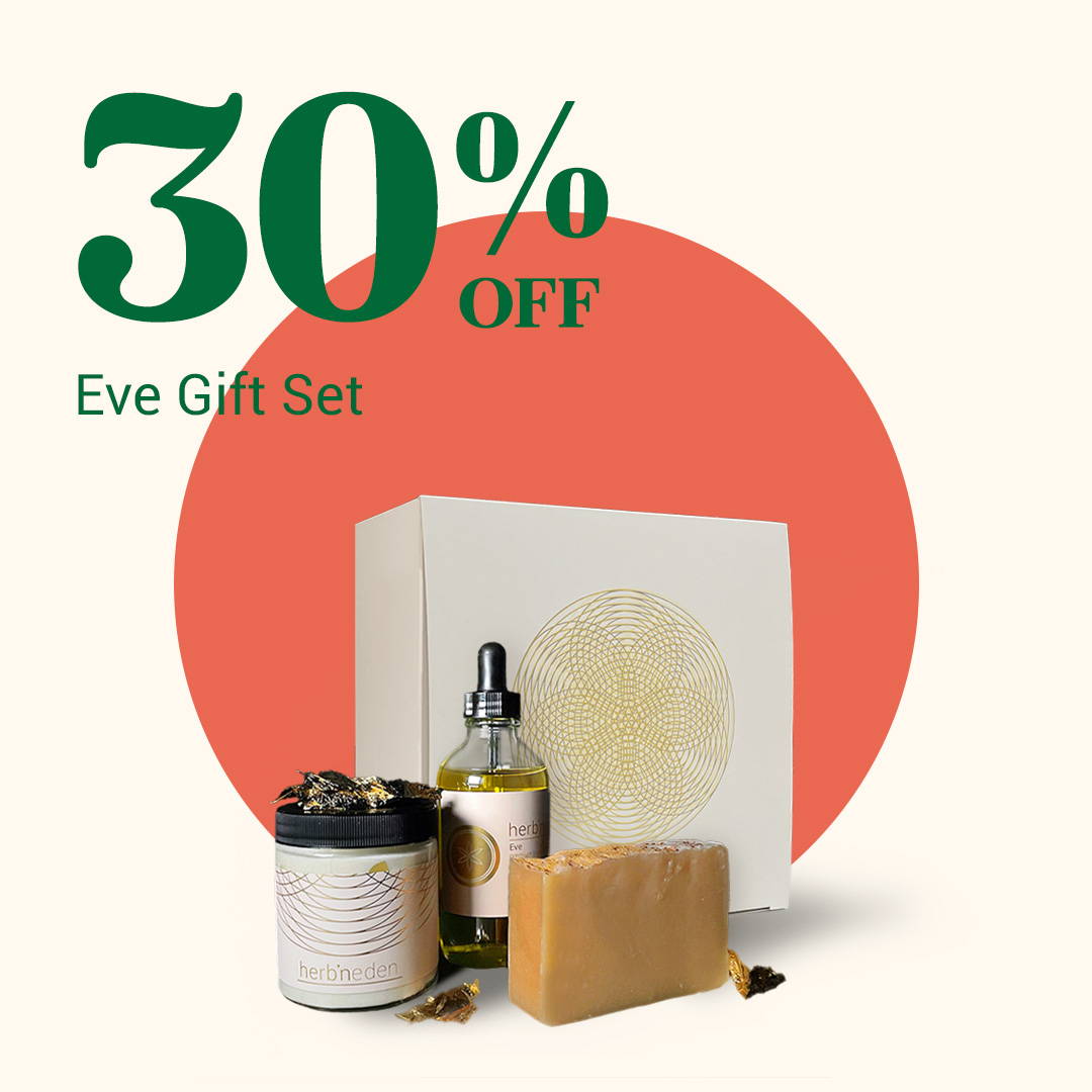 30% off luxury skincare Eve Gift Set during Black Friday Sale at herb'neden