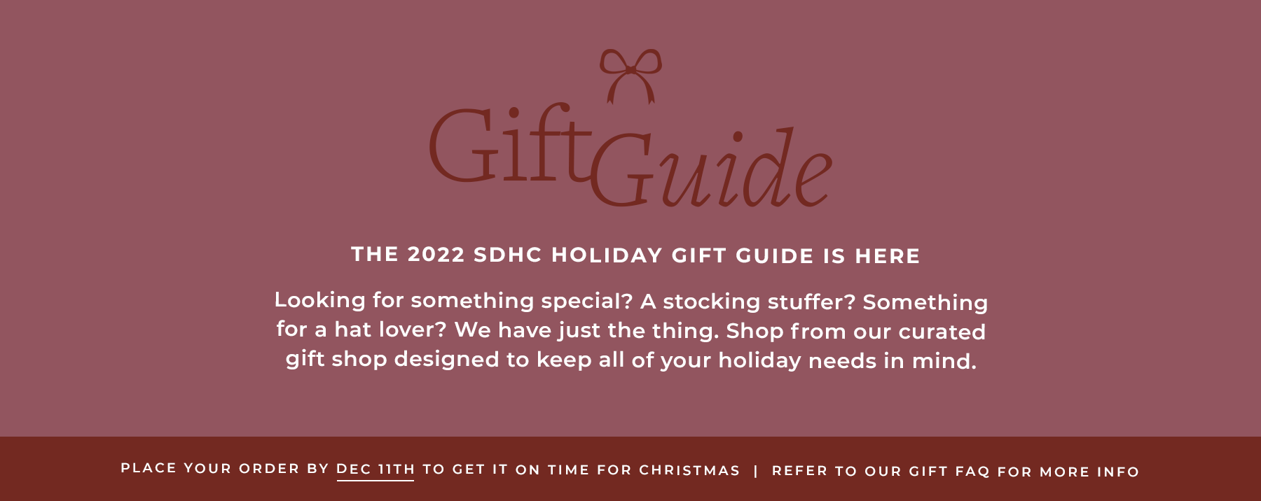 San Diego Hat Company Holiday Gift Guide