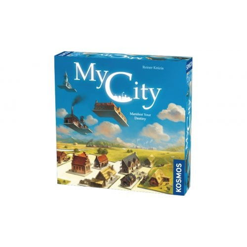 The box art of the Legacy Board Game My City.