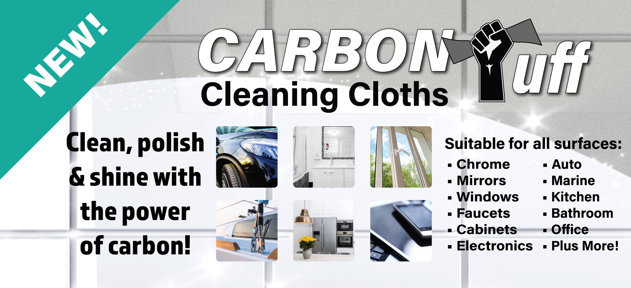 Carbon Tuff Cleaning Cloths