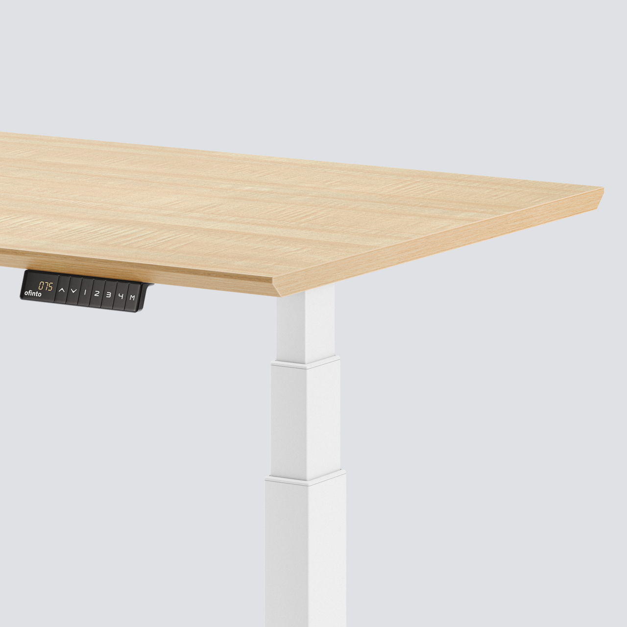 Bordure de la table de bureau à hauteur réglable électriquement Elevate , couleur 
