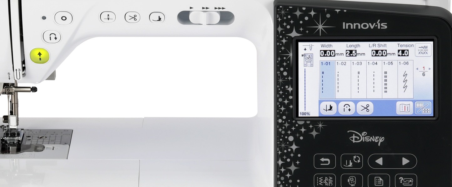 Brother NQ3700D Sewing and Embroidery Machine Touchscreen