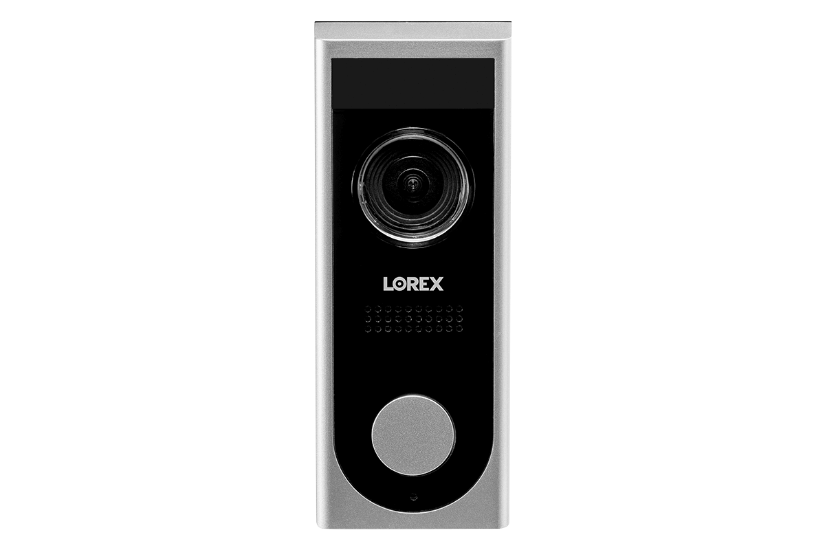 1080p video doorbell black