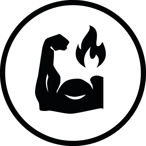 Fire Muscle Icon