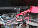 Battery red cover relay fuse holders wiring looms engine bay Frank's 2010 Toyota Yaris Shocker XL gallery photo 3