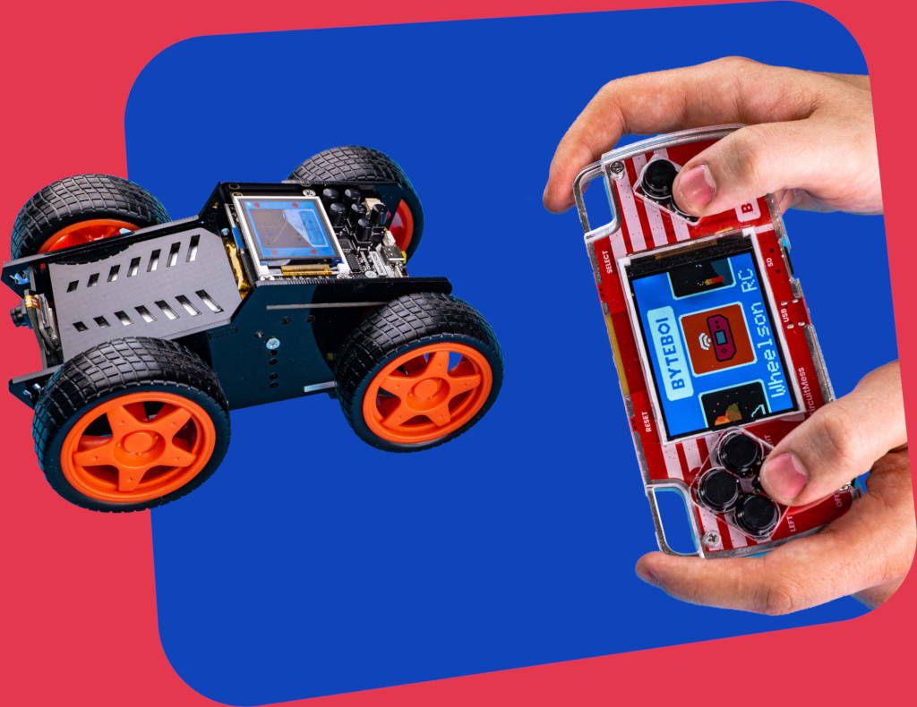 Discover Electronics & Coding With Unique DIY Projects With This RC Bundle Build & Code Your Own AI Robot Car & Game Console Ages 11+ 84