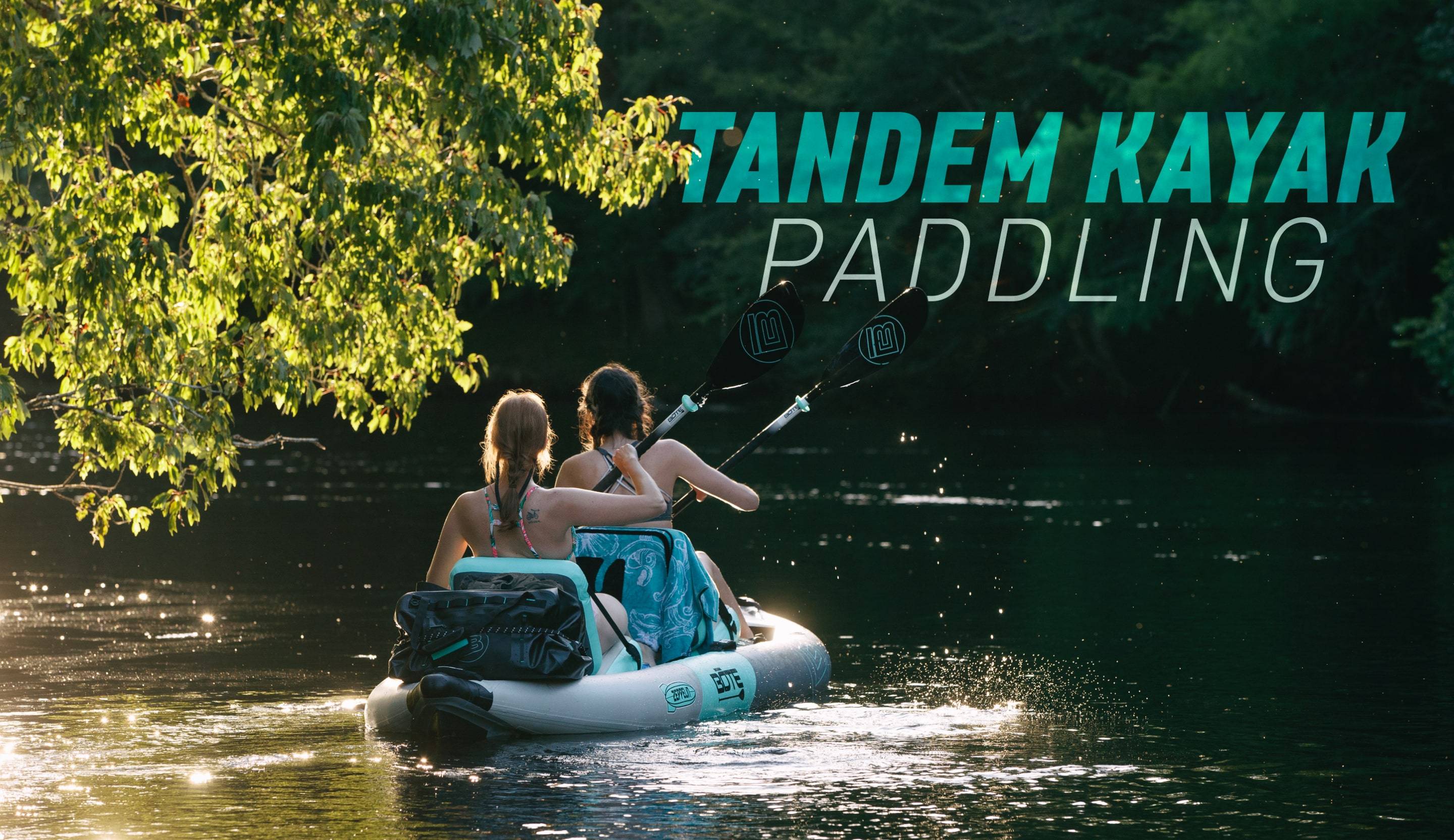 Tandem Kayak Paddling