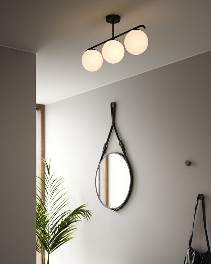 Art Series | Balance Spherical Pendant | Black