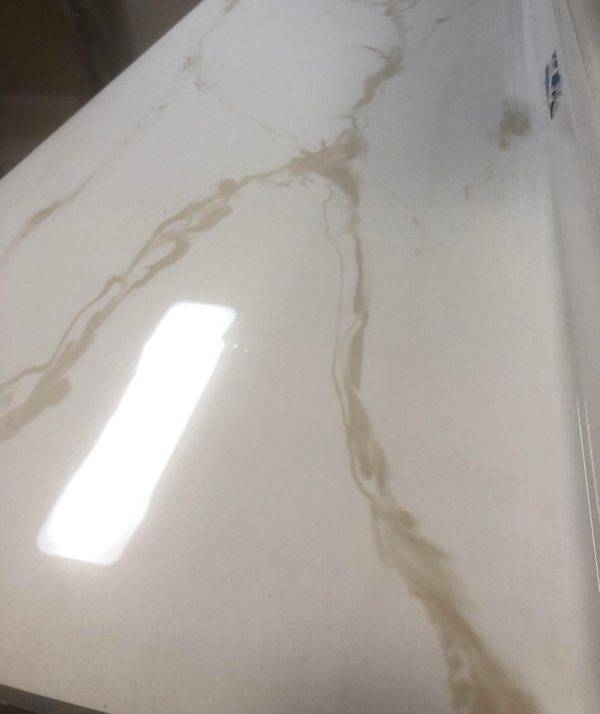An epoxy countertop made using UltraClear Bar & Table Top Epoxy