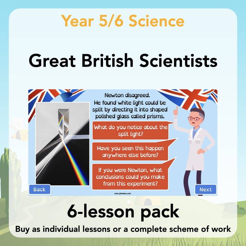 Year 6 Science Curriculum - Great British Scientists