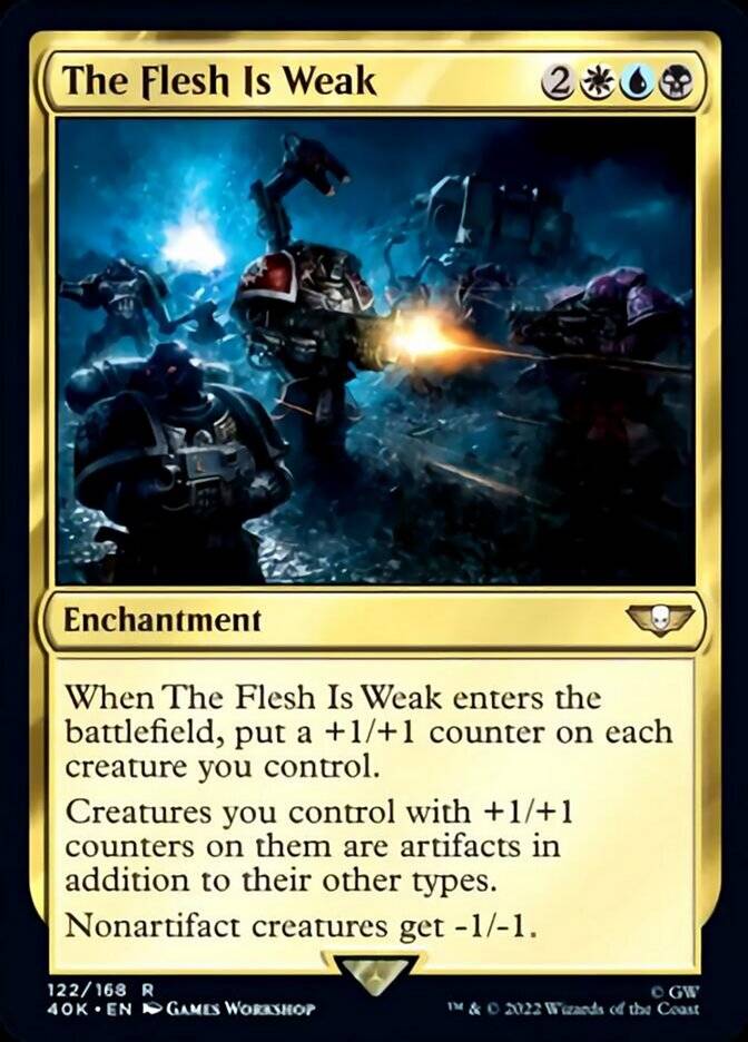 The Flesh Is weak