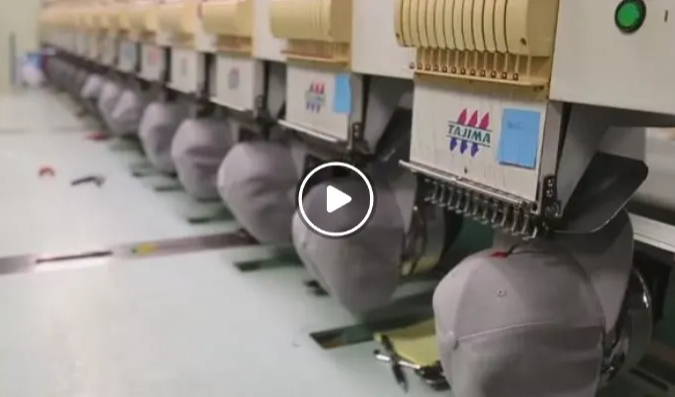 Findlay Hats being made on an assembly line