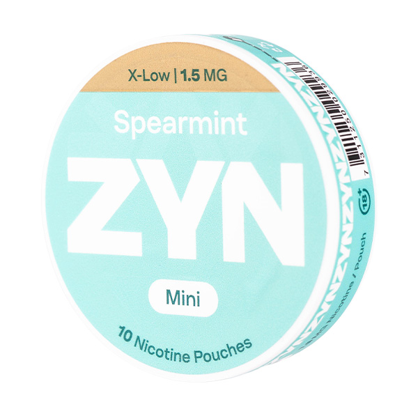 Zyn spearmint nicotine pouches