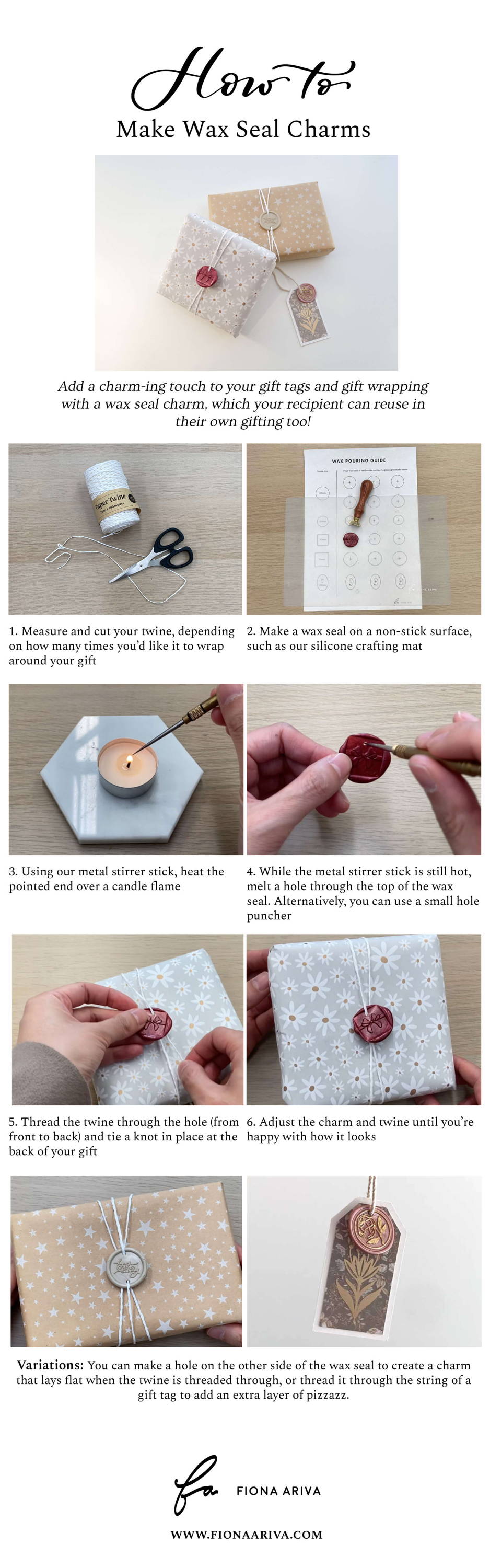 How to Gift Wrap a Candle