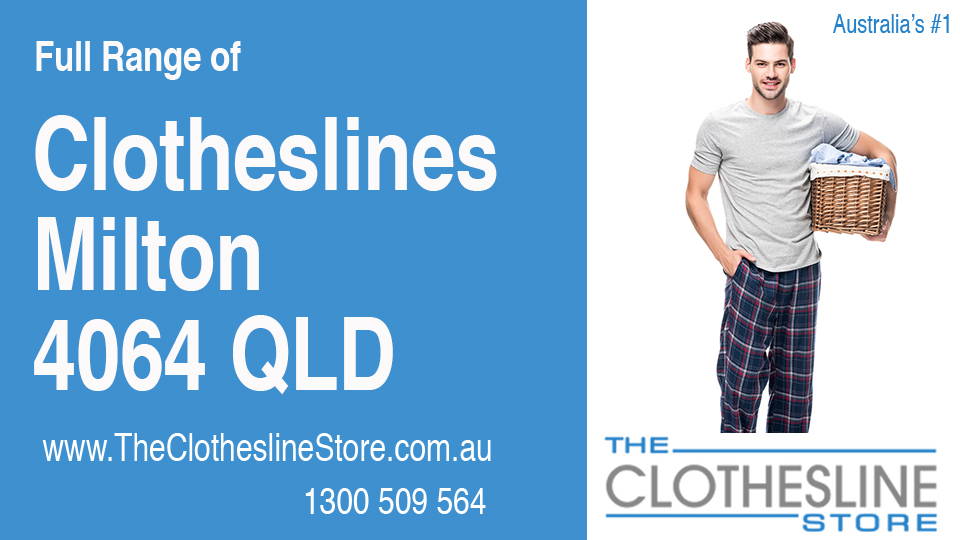 New Clotheslines in Milton Queensland 4064