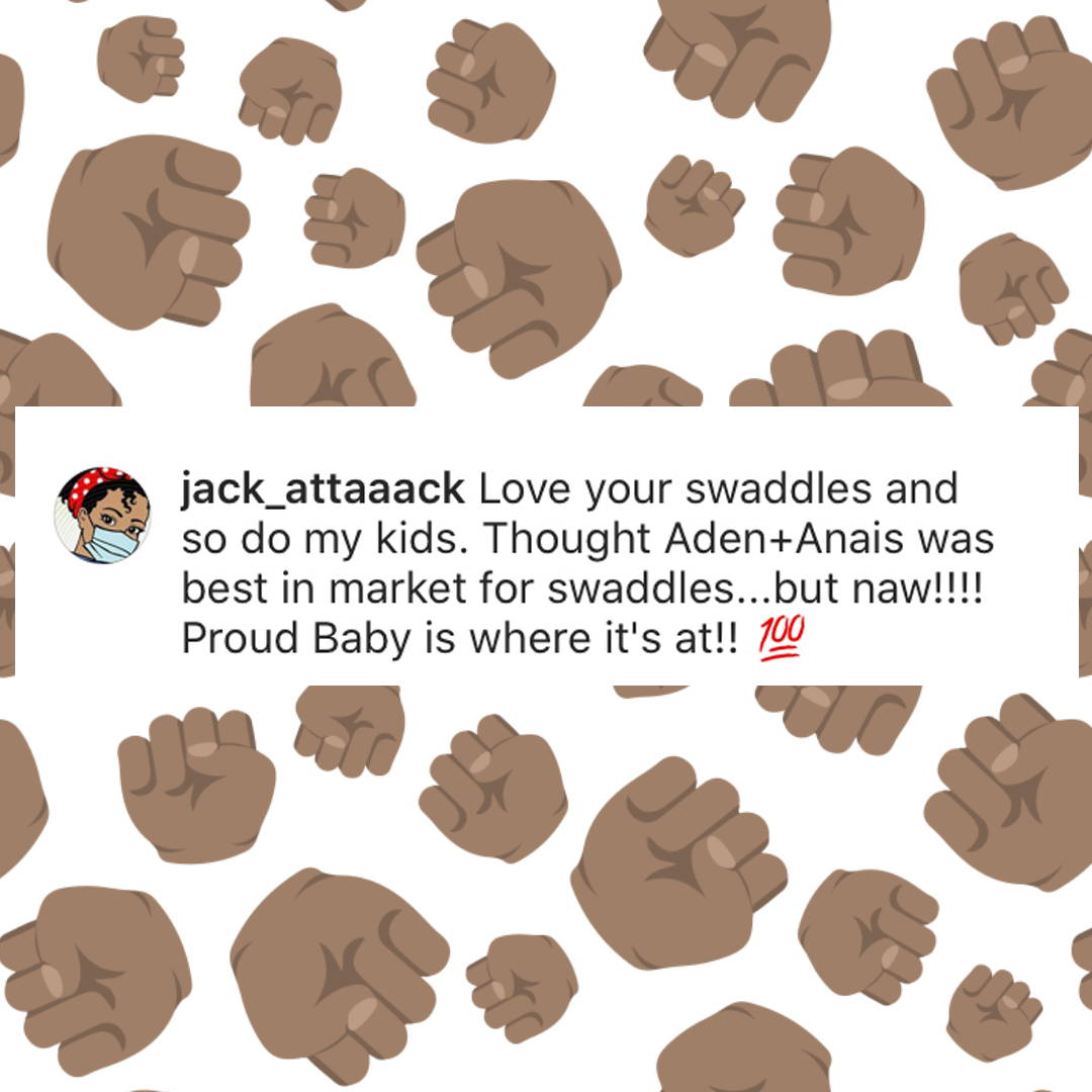 Positive Review for My Proud baby Swaddles