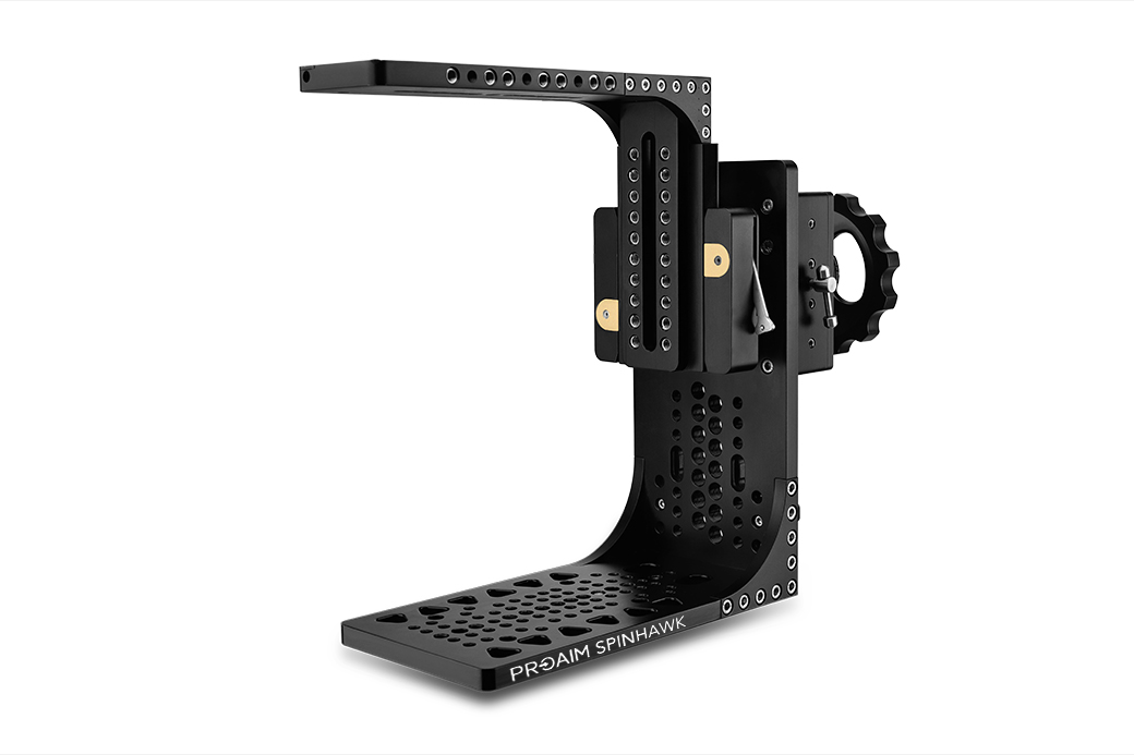 Đầu máy quay video Proaim Spinhawk Professional 360° Roll dành cho nhà làm phim & nhà quay phim